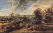 Peter Paul Rubens Return of the Peasants from the Fields oil painting on canvas